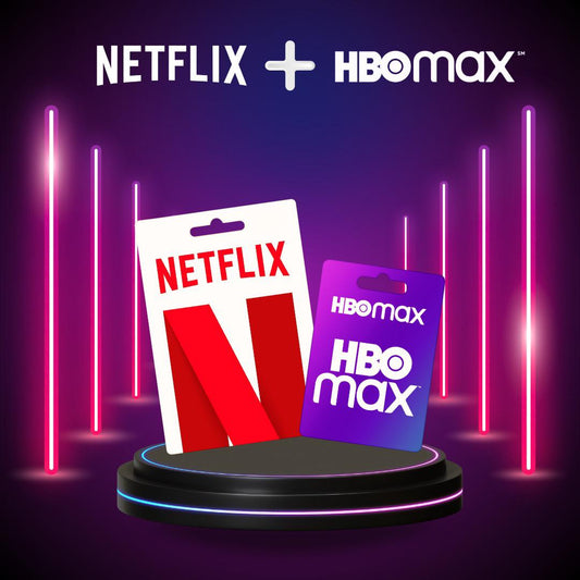 COMBO Netflix premium 4k + HBO max- plan de 12 meses